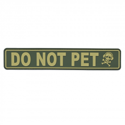 K9 "DO NOT PET" Patch