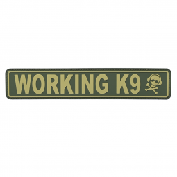 "Working K9" Patch